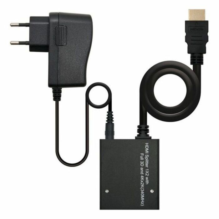 Duplicador HDMI Nanocable 10.25.3502/ HDMI Macho - 2 HDMI Hembra