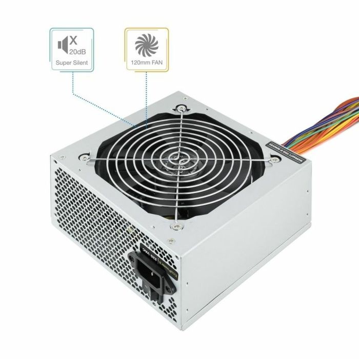 Fuente de Alimentación TooQ Fonte Ecopower II ATX 500 W RoHS CE 3