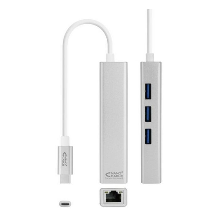 Conversor USB 3.0 a Gigabit Ethernet NANOCABLE 10.03.0404