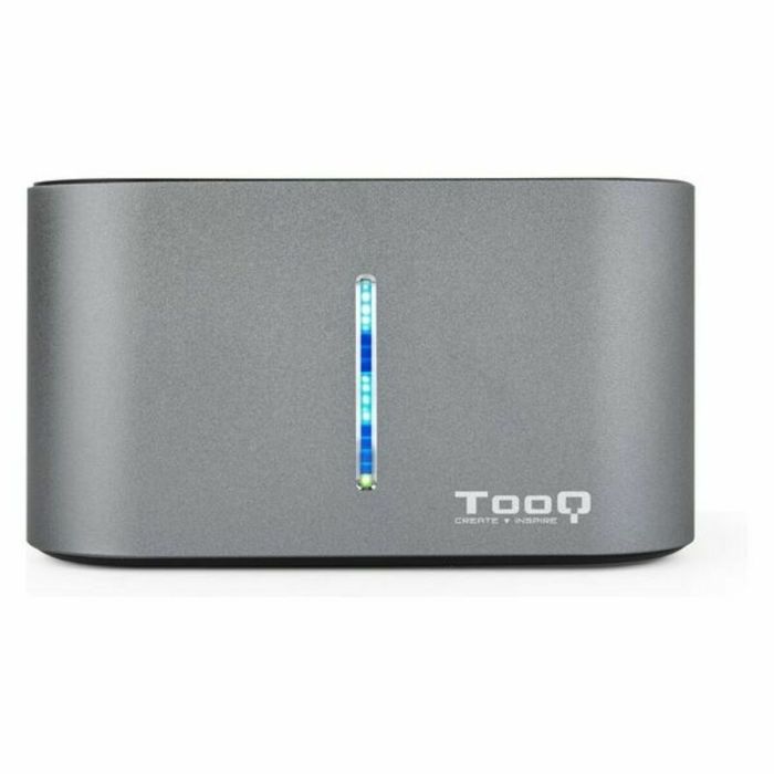 Dock Station Dual TooQ TQDS-805G 2.5"-3.5" HDD/SSD SATA USB 3.0 Gris 10