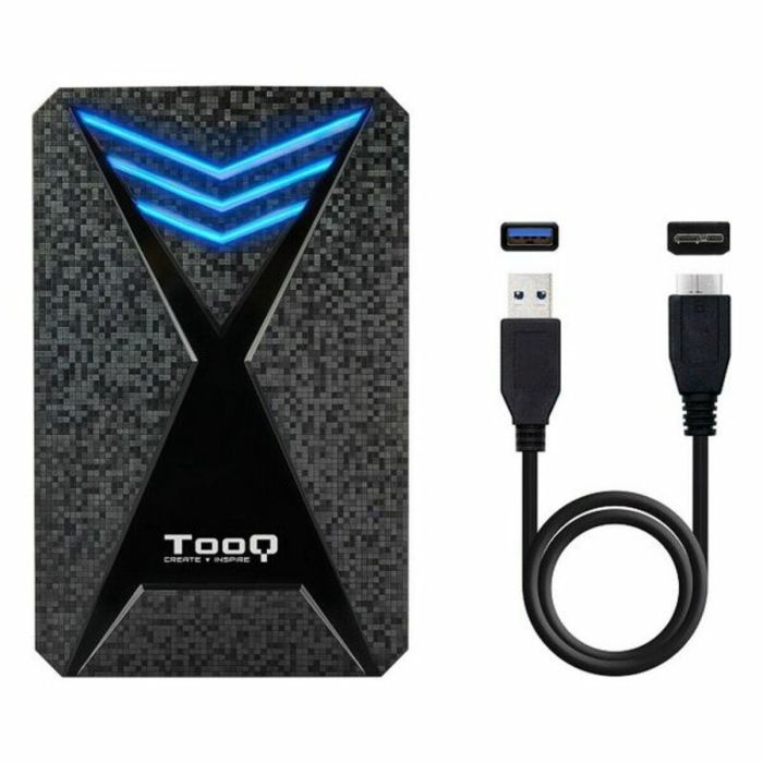 Carcasa para Disco Duro TooQ TQE-2550BL 2,5" USB 3.0 Negro 5