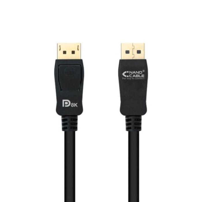 Cable DisplayPort NANOCABLE HDR 8K Ultra HD Negro 5