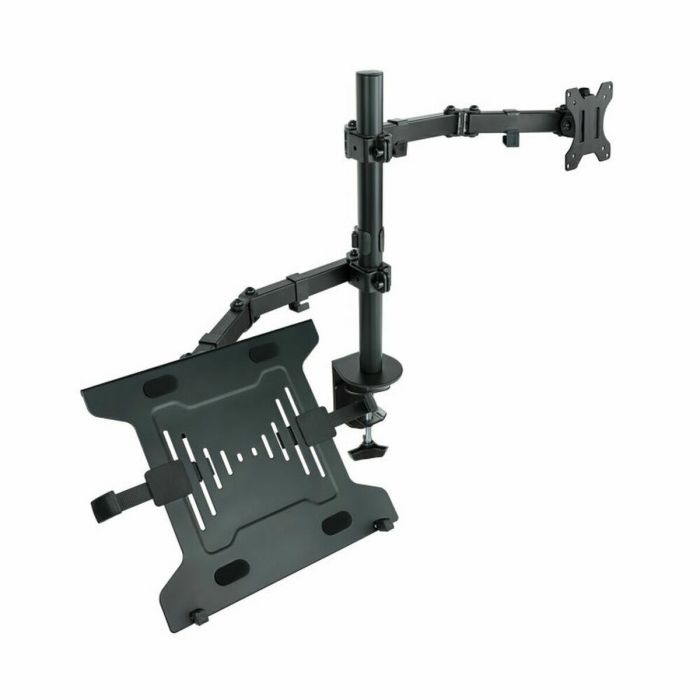 Soporte de Mesa Orientable/ Inclinable Tooq DB1200TN-B para TV y Portátil de 13-32"