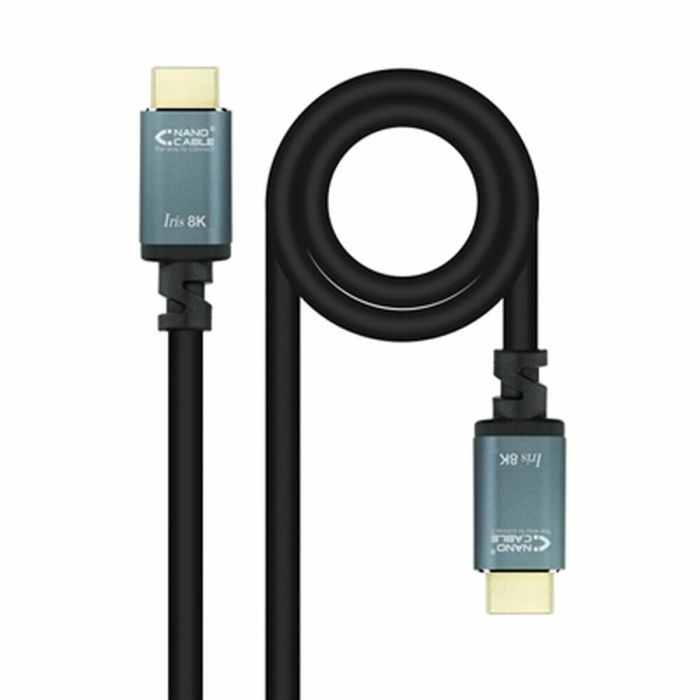 Cable HDMI NANOCABLE 10.15.8001-L150 Gris 1,5 m
