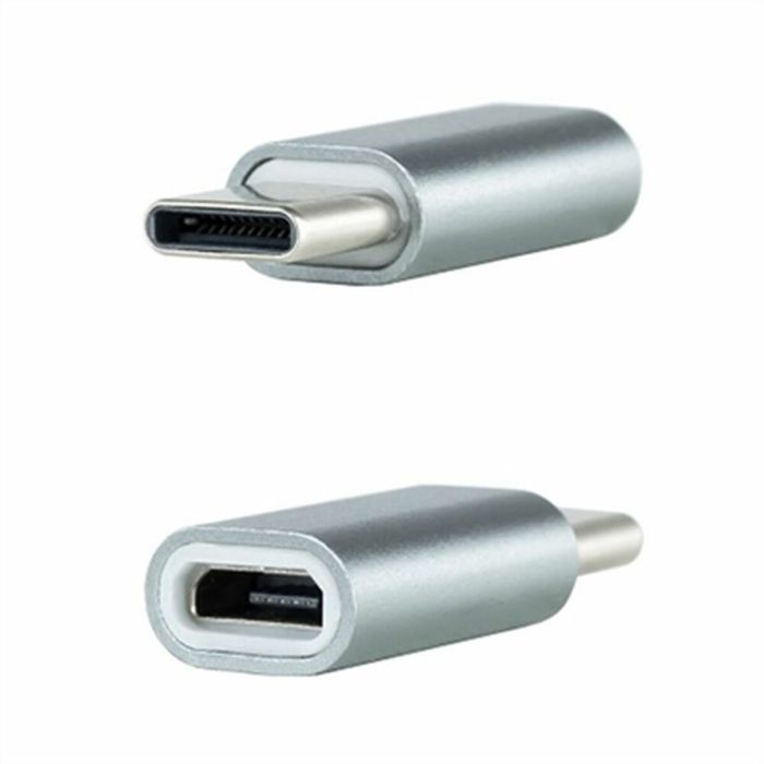 Adaptador USB C a Micro USB 2.0 NANOCABLE 10.02.0011