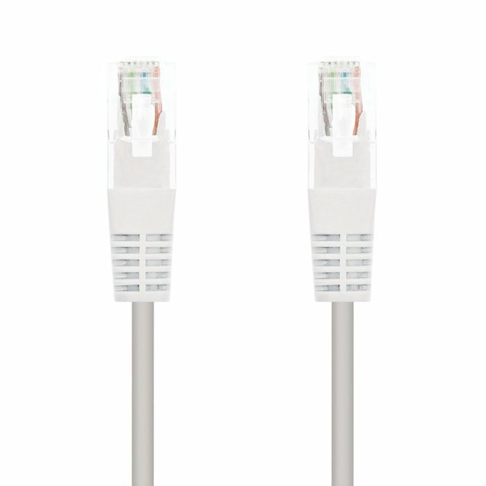 Cable de Red Rígido UTP Categoría 6 NANOCABLE 10.20.0400-L30-W Blanco 30 cm 2