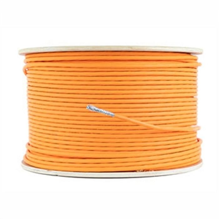 Nanocable Cable de Red CAT.7 LSZH SFTP PIMF AWG23, Naranja, 305m