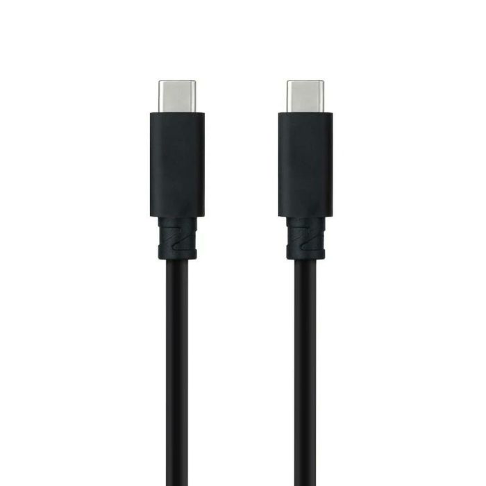 Cable USB C NANOCABLE 10.01.4100 Negro 50 cm 2
