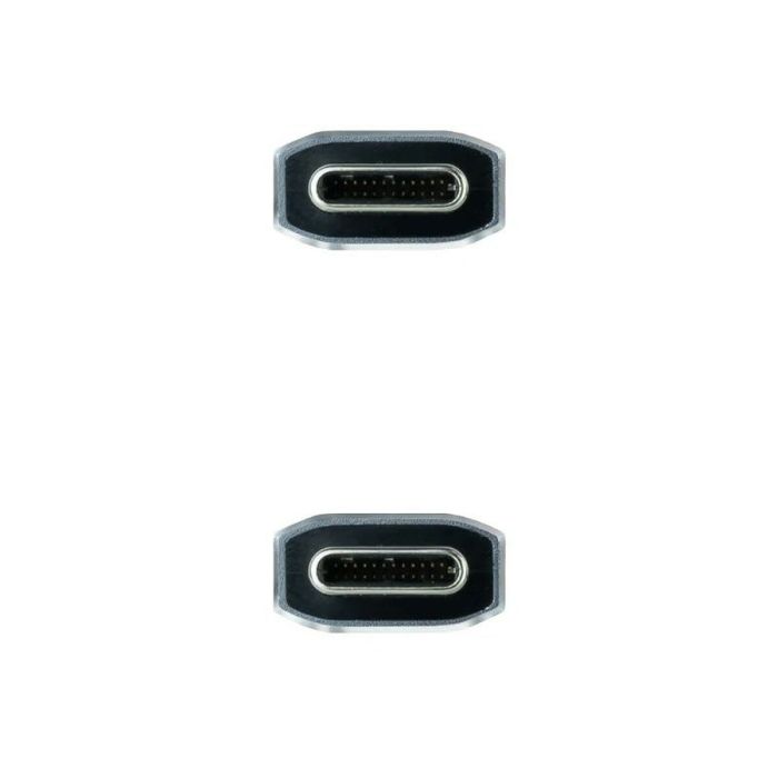 Cable USB C NANOCABLE 10.01.4101-COMB Verde 1 m 1