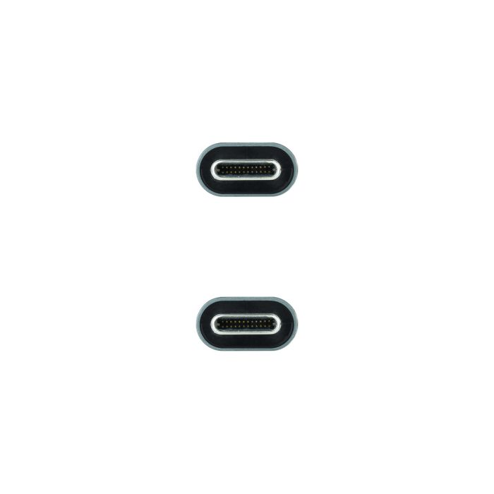 Cable USB C NANOCABLE 10.01.4302 2 m 1