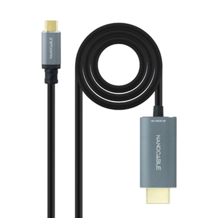 Cable USB-C a HDMI NANOCABLE 10.15.5162 1,8 m Negro 8K Ultra HD