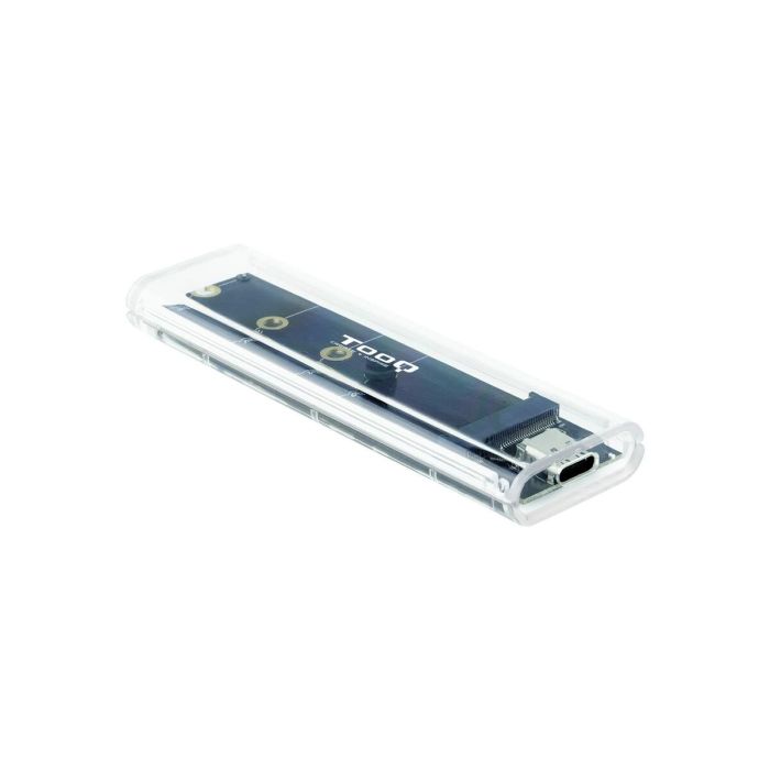 Funda Disco Duro TooQ TQE-2200 Transparente USB USB-C 8
