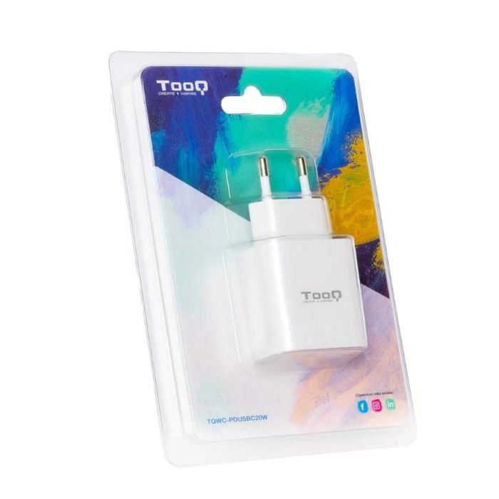 Cargador de Pared TooQ TQWC-PDUSBC20W 1