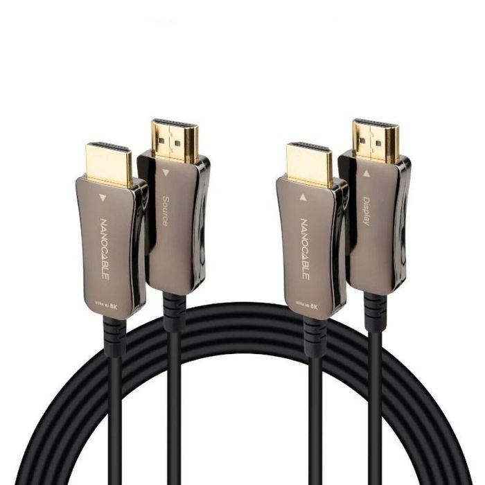 Cable HDMI NANOCABLE 10.15.2140 40 m Negro 8K Ultra HD 48 Gbit/s 1