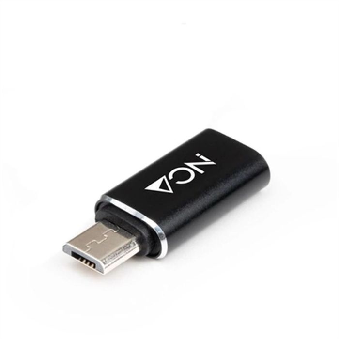 Adaptador Nanocable 10.02.0014/ MicroUSB Macho - USB Tipo-C Hembra