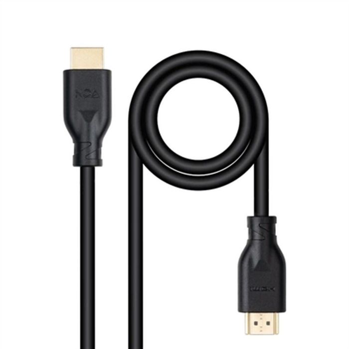 Cable HDMI 2.0 4K CCS Nanocable 10.15.3901-L150/ HDMI Macho - HDMI Macho/ 1.5m/ Negro