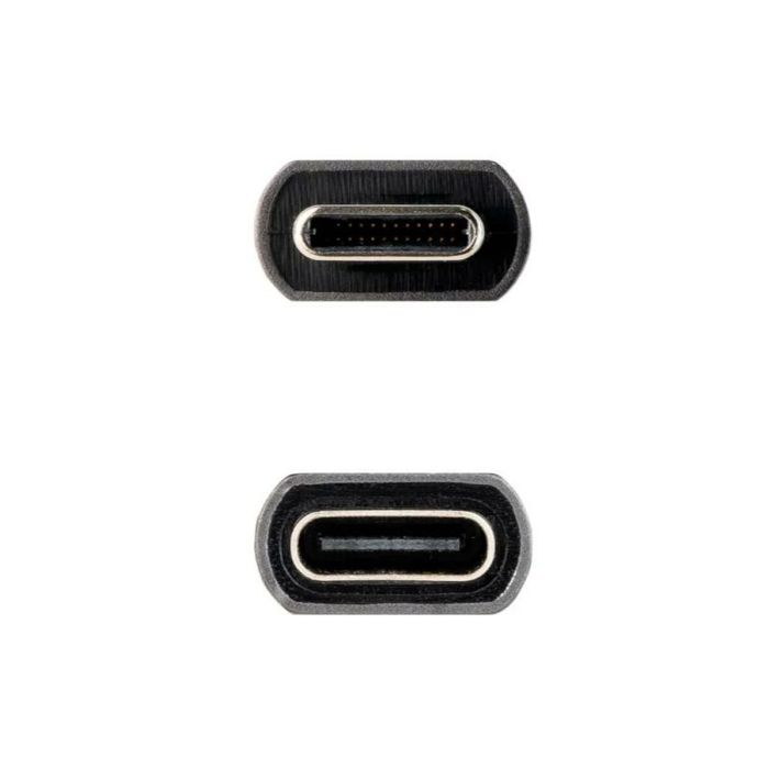 Cable Alargador USB-C NANOCABLE 10.01.4400 Negro 50 cm 3