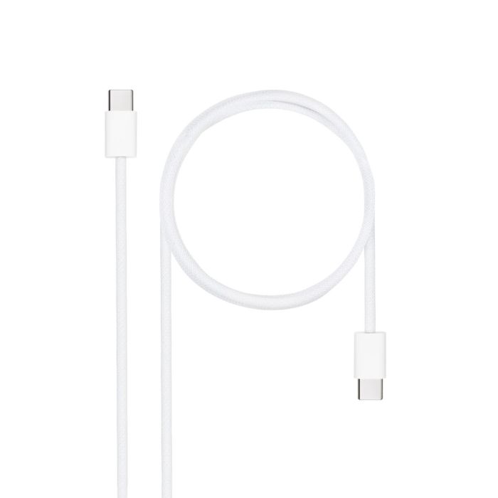 Cable USB NANOCABLE 10.01.6002-CO Blanco 2 m 15