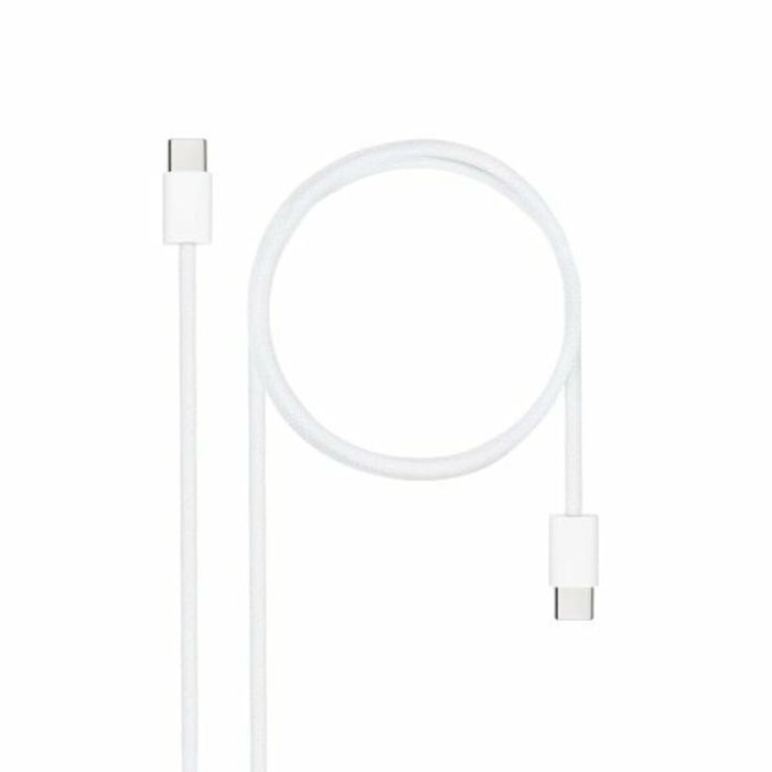 Cable USB NANOCABLE 10.01.6002-CO 2 m Blanco (1 unidad)