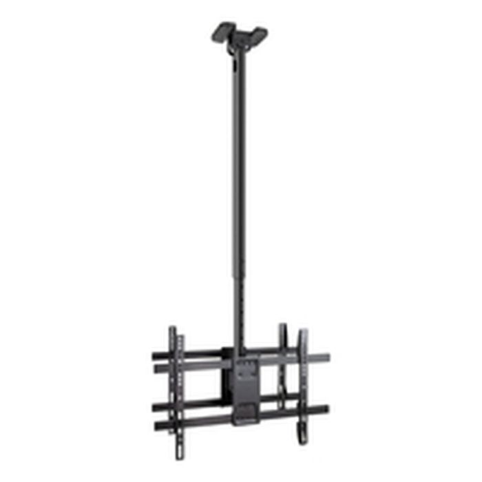 Soporte de Techo Giratorio/ Inclinable/ Nivelable TooQ LPCE2286TSLI-XL-B para 2 TV de 43-86"/ hasta 100kg