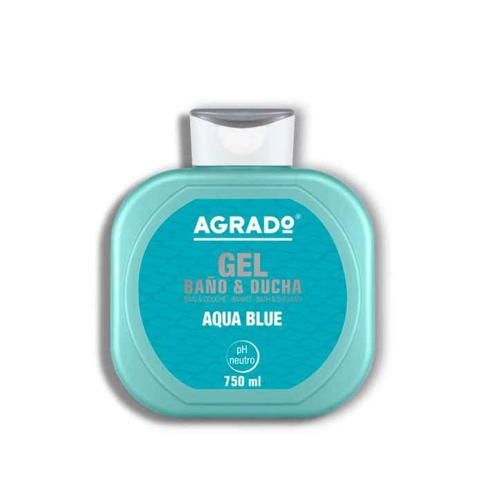 Agrado Gel Baño Aqua Blue 750 mL