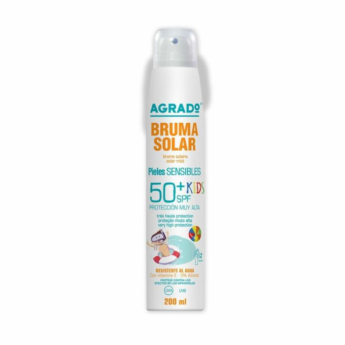 Bruma Solar Protectora Agrado Kids SPF50+ Pieles sensibles (200 ml)