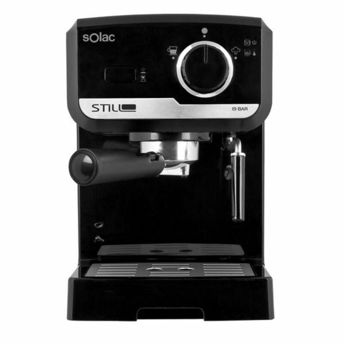 CAFETERA ESPRESSO SOLAC CE4493 - 19 BAR - DEPOSITO 1.2L - PORTAFILTROS - LED - CAFÉ MOLIDO/MONODOSIS - VAPORIZADOR INOX - APAGADO AUTOMÁTICO CAFETERA ESPRESSO SOLAC CE4493 - 19 BAR - DEPOSITO 1.2L - PORTAFILTROS - LED - CAFÉ MOLIDO/MONODOSIS - VAPORIZADOR INOX - APAGADO AUTOMÁTICO