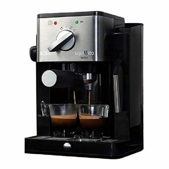 Cafetera Express de Brazo Solac CE4493 Stillo 1,2 L 1140W Negro 1 Cafetera Express de Brazo Solac CE4493 Stillo 1,2 L 1140W Negro 1