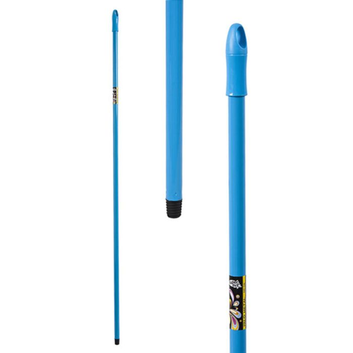 Palo para Fregona Metal Azul (140 cm) 