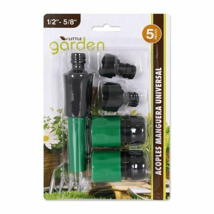 Acoples Universal Little Garden 23780 1/2" - 5/8" 5 Piezas (18 Unidades) 1