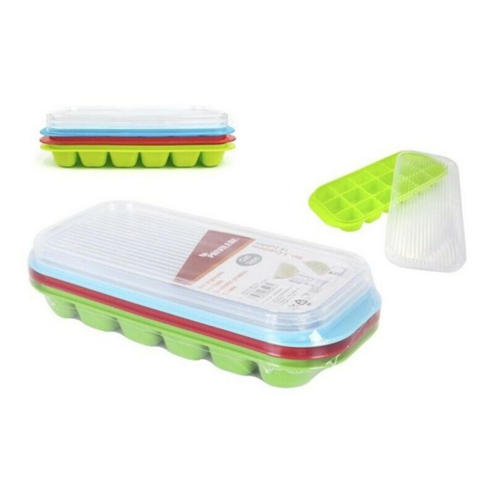 Cubitera Dem Con Tapa Plástico (3 uds) Cubitera Dem Con Tapa Plástico (3 uds)