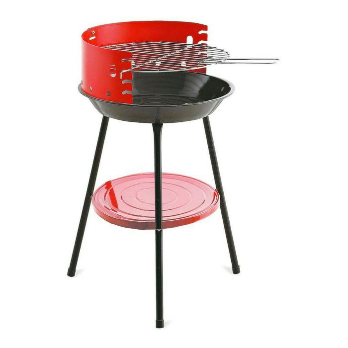 Barbacoa Algon Redonda Rojo Parrilla (36 x 36 x 55 cm) Barbacoa Algon Redonda Rojo Parrilla (36 x 36 x 55 cm)