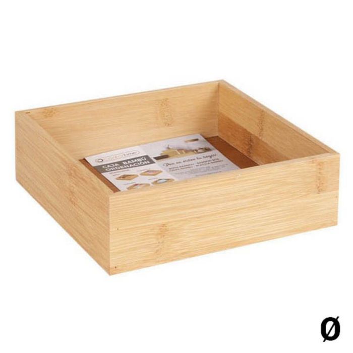 Caja Multiusos Confortime Organizador Bambú