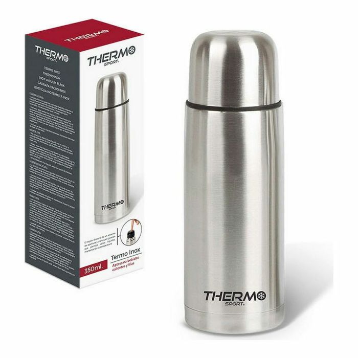 Termo para Alimentos ThermoSport Acero Inoxidable 350 ml 6,8 x 19,3 cm (6 Unidades) 2