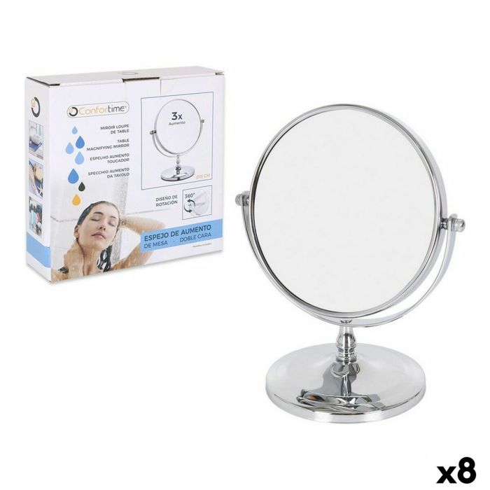 Espejo de Aumento Confortime 15 x 12 x 21,5 cm (8 Unidades)