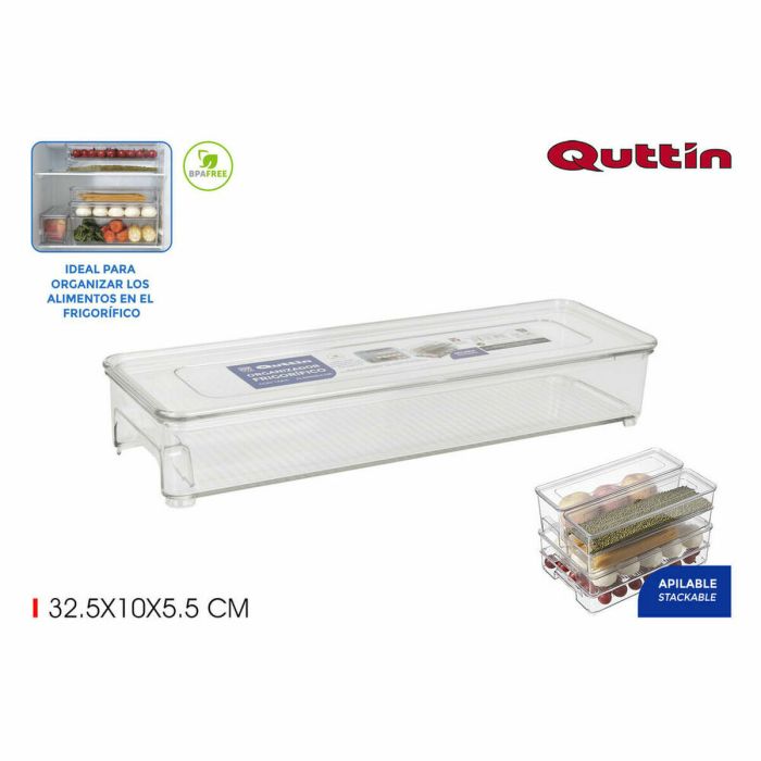 Organizador Multiusos Quttin Con Tapa 32,5 x 10 x 5,5 cm 1