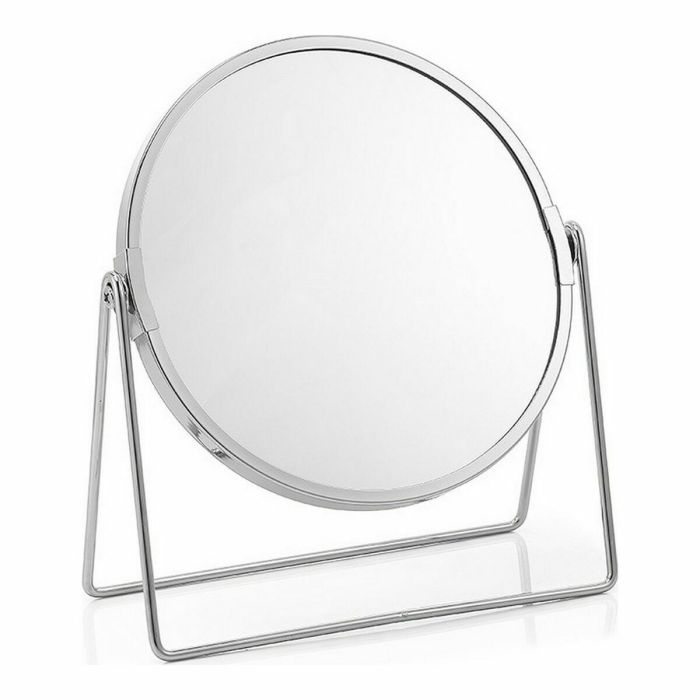 Espejo de Aumento Confortime Plateado 17 cm (12 Unidades) 1