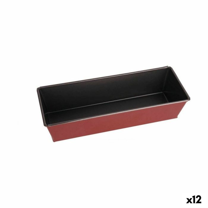 Molde para Horno Quttin Cherry Acero al carbono 31 x 11 x 7 cm (12 Unidades) Molde para Horno Quttin Cherry Acero al carbono 31 x 11 x 7 cm (12 Unidades)