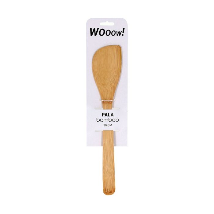 Paleta de Cocina Wooow Curvado Bambú 30 x 6,2 x 0,8 cm (36 Unidades) 1