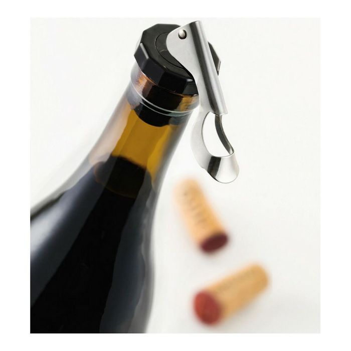 Tapón de Vacío para Vino Acero Inoxidable (2 pcs) 1