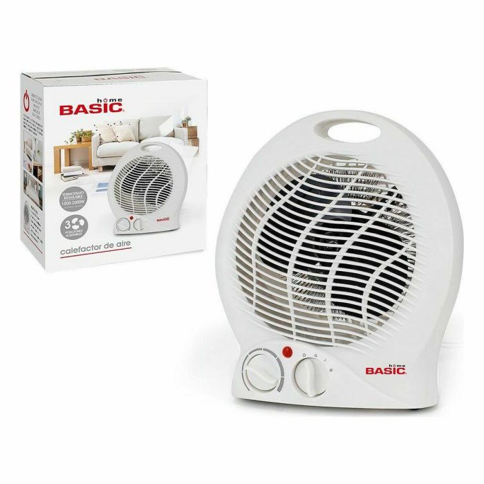 Calefactor Basic Home Blanco 2000 W (4 Unidades) 3