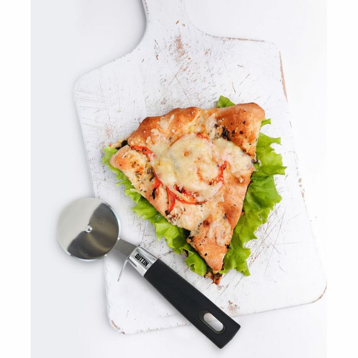 Cortador de Pizza Quttin Foodie Acero Inoxidable 0,6 mm 21,5 x 6,5 cm (18 Unidades) 1