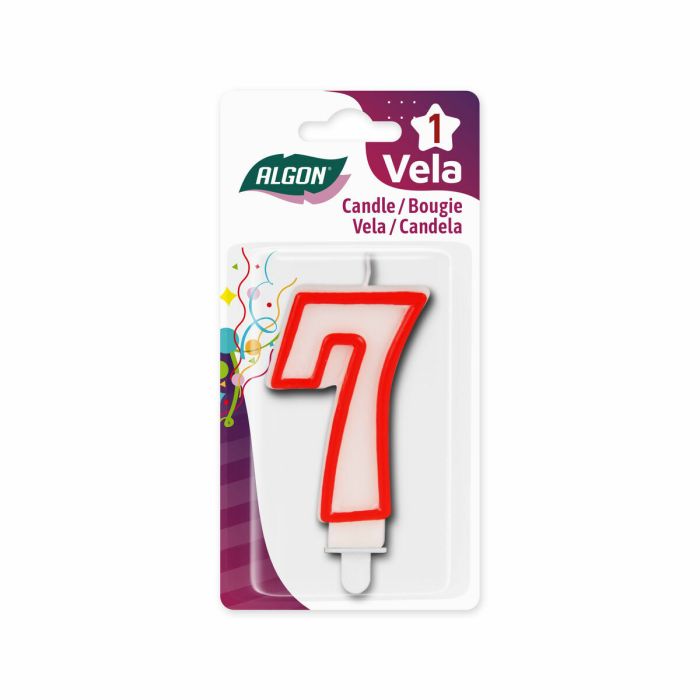 Set de Velas Algon Rojo (36 Unidades) 2