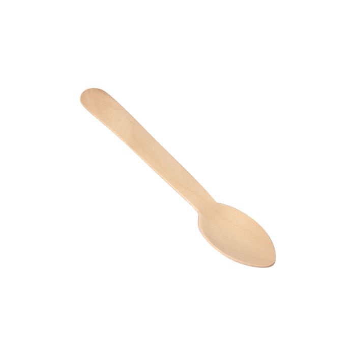 Set de Cucharas Algon Postre Madera 13,8 cm 50 Unidades