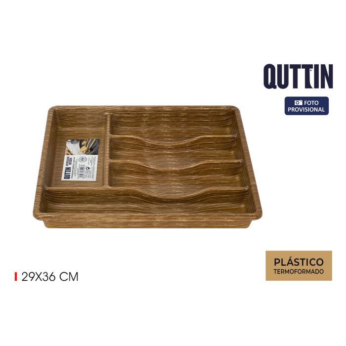 Organizador para Cubiertos Quttin 29 x 36 cm Termoplástico Organizador para Cubiertos Quttin 29 x 36 cm Termoplástico