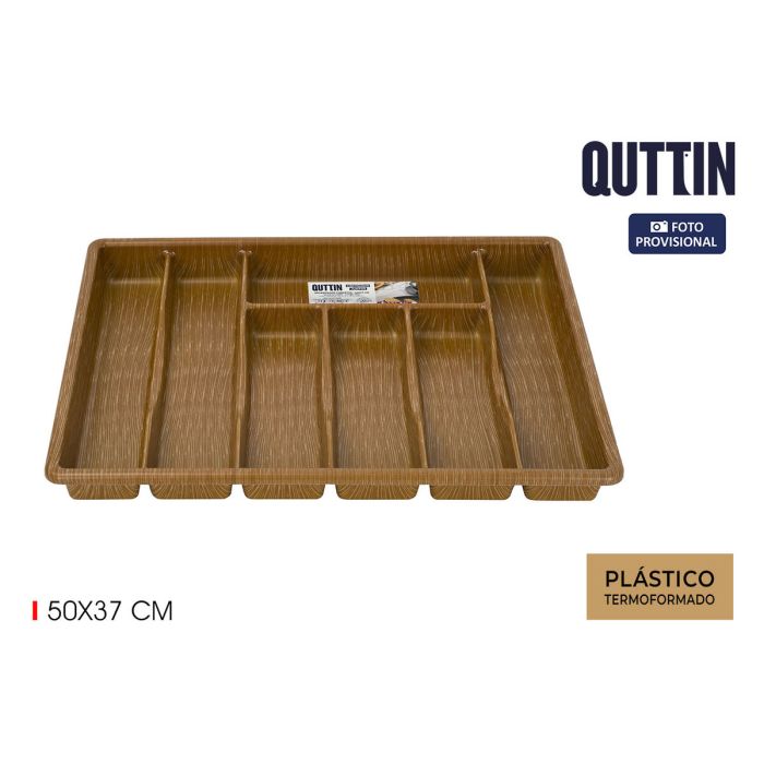 Organizador para Cubiertos Quttin 50 x 37 cm Termoplástico