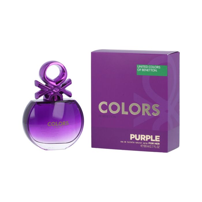 Benetton Colors purple eau de toilette 80 ml vaporizador