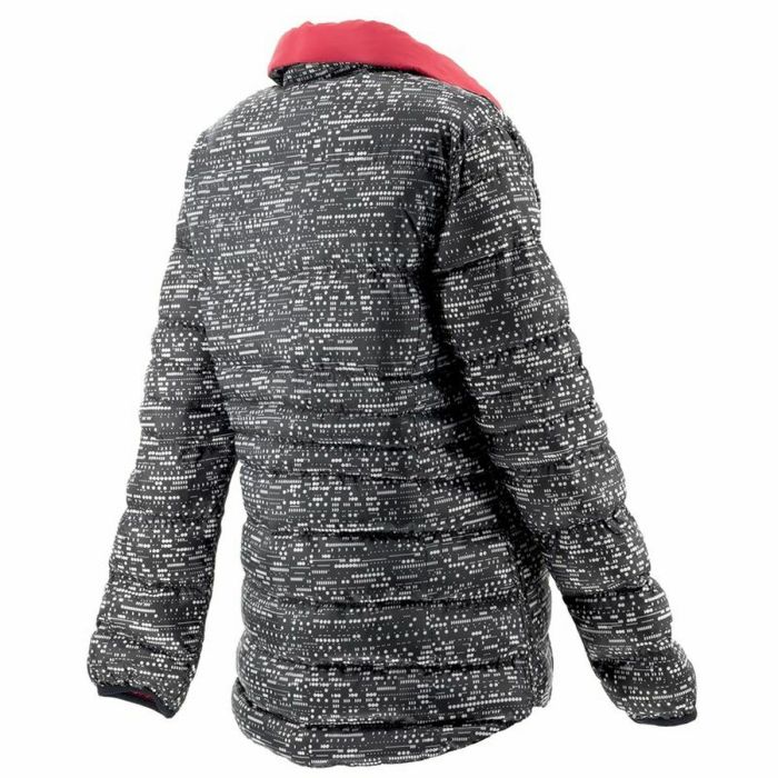 Anorak Joluvi Vegga Mujer Rojo Reversible Negro 3