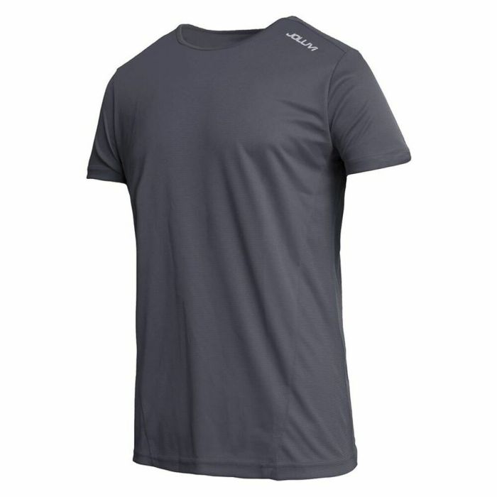 Camiseta Deportiva de Manga Corta Joluvi Runplex Dark Camiseta Deportiva de Manga Corta Joluvi Runplex Dark