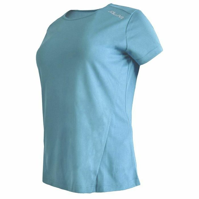 Camiseta Deportiva de Manga Corta Joluvi Runplex W Azul claro